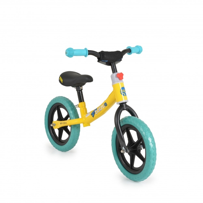 Byox 2B Παιδικό Ποδήλατο Ισορροπίας 24+μηνών Yellow 3800146227814 (Δωρο Μπρος Πισω Φωτα Led)