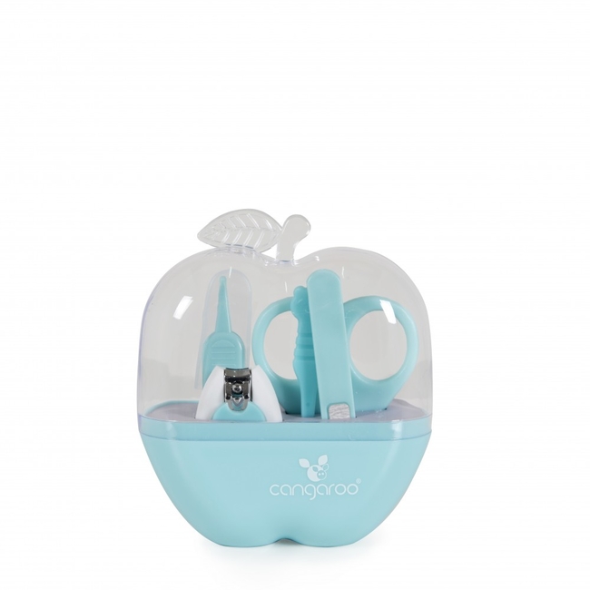 Cangaroo Apple Baby Care Set 5pcs Blue 3800146269739