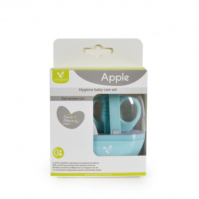 Cangaroo Apple Baby Care Set 5pcs Blue 3800146269739