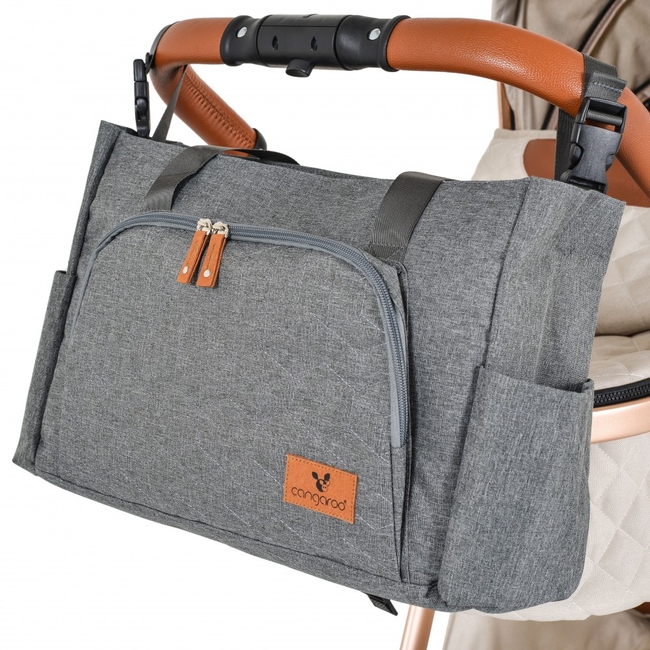 Cangaroo Keily Mummy Bag Changing Bag Gray 3800146269654