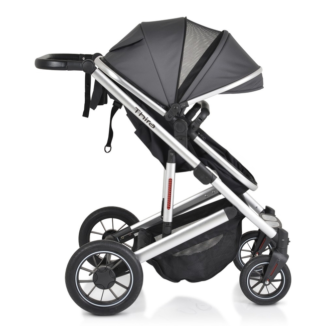 Cangaroo Thira 3 in 1 Complete Travel System up to 22kg Grey 3800146236045