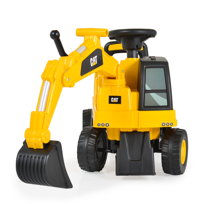 Moni CAT Excavator Ride On 662 Περπατούρα κίτρινο 3800146231323