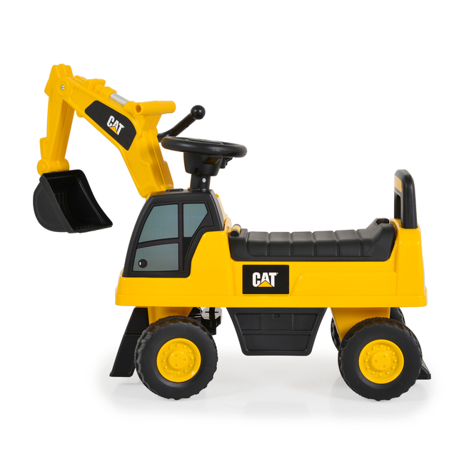 Moni CAT Excavator Ride On 662 Περπατούρα κίτρινο 3800146231323