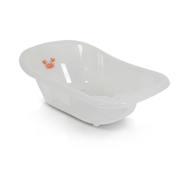 Moni Transparent bathtub Omar white, 90cm 3800146270148