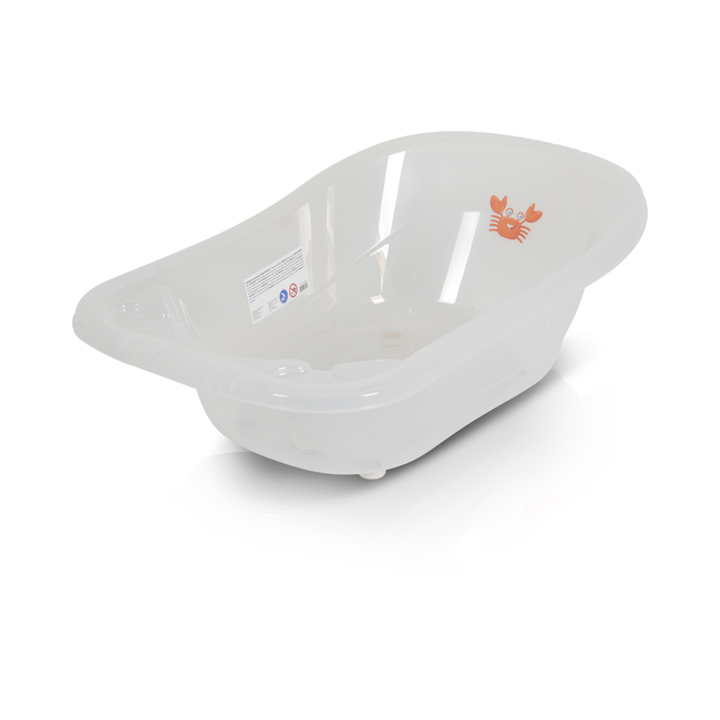 Moni Transparent bathtub Omar white, 90cm 3800146270148