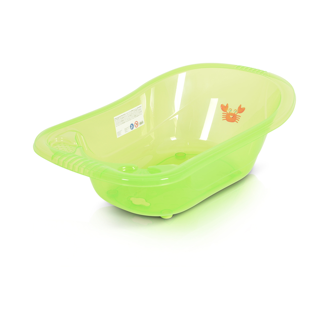 Moni Transparent bathtub Omar green, 90cm 3800146270155