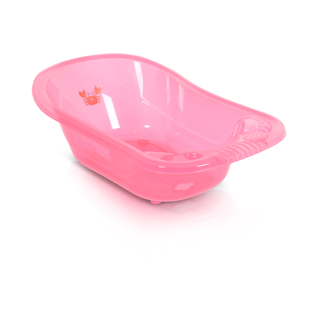 Moni Transparent bathtub Omar pink, 90cm 3800146270131