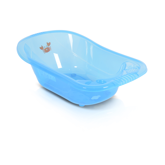 Moni Transparent bathtub Omar blue, 90cm 3800146270124