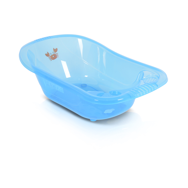 Moni Omar Διαφανής βρεφική μπανιέρα μπλε, 90cm 3800146270124