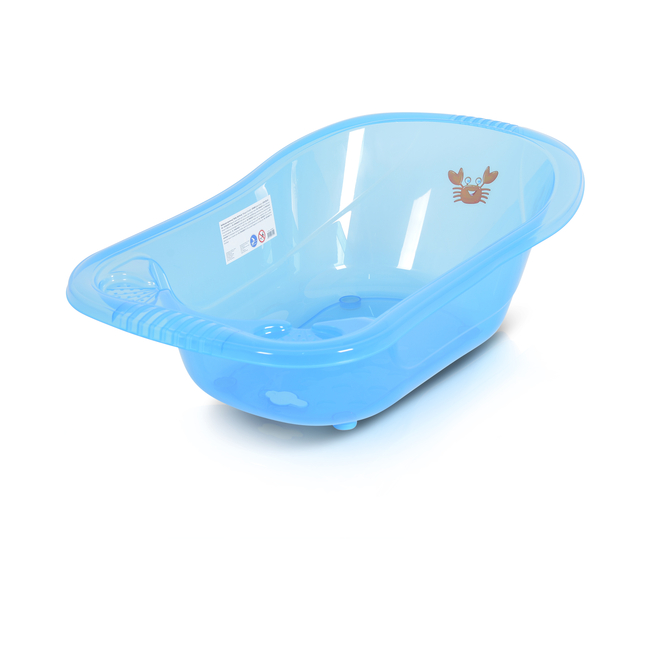Moni Transparent bathtub Omar blue, 90cm 3800146270124