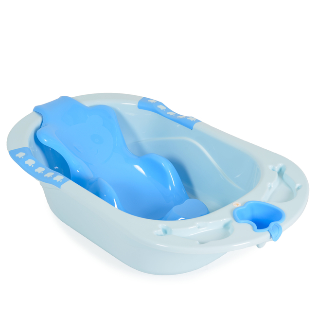 Cangaroo Baby bathtub Larissa blue, 89cm 3800146270018