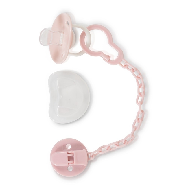 Cangaroo Pacifier with clip 0+ m Pink 3800146269715