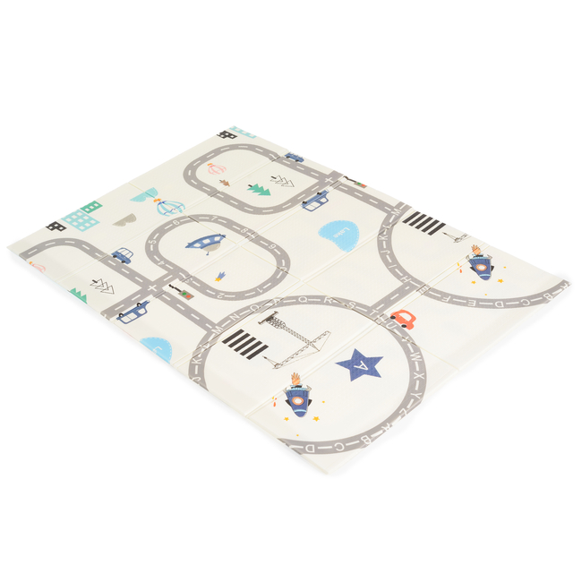 Moni Foldable XPE play mat Roads 3800146223489