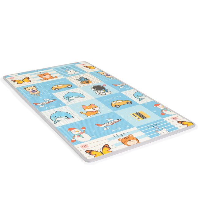 Moni Rolling XPE play mat 180x100x1,5cm Blue 3800146223496