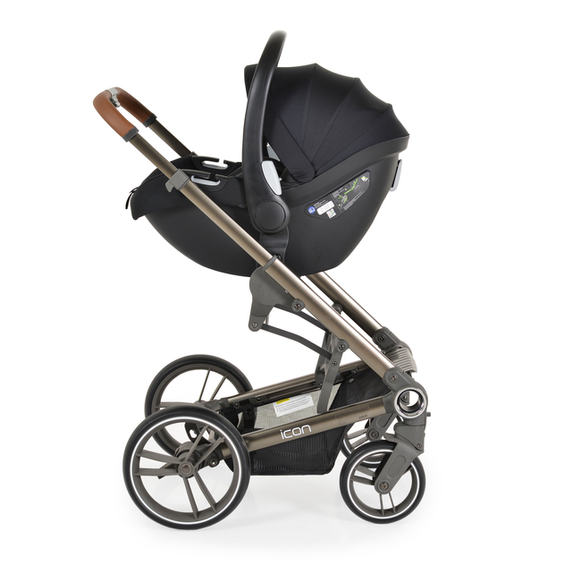 Cangaroo Car seat Macan/Icon/Hydra/ I-size with adaptors 40-86cm black 3801005151585