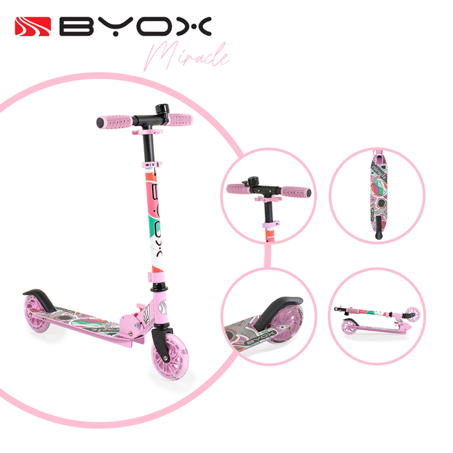 Byox Scooter Miracle pink 3800146228675