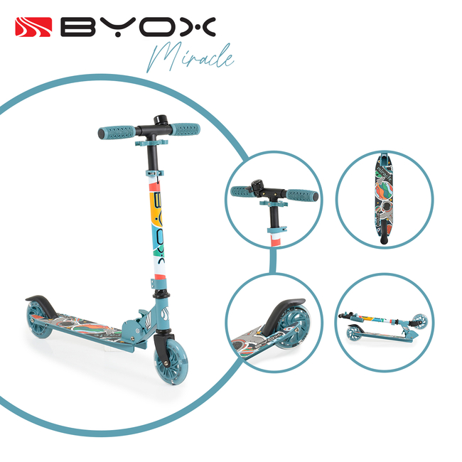 Byox Scooter Miracle blue 3800146228682