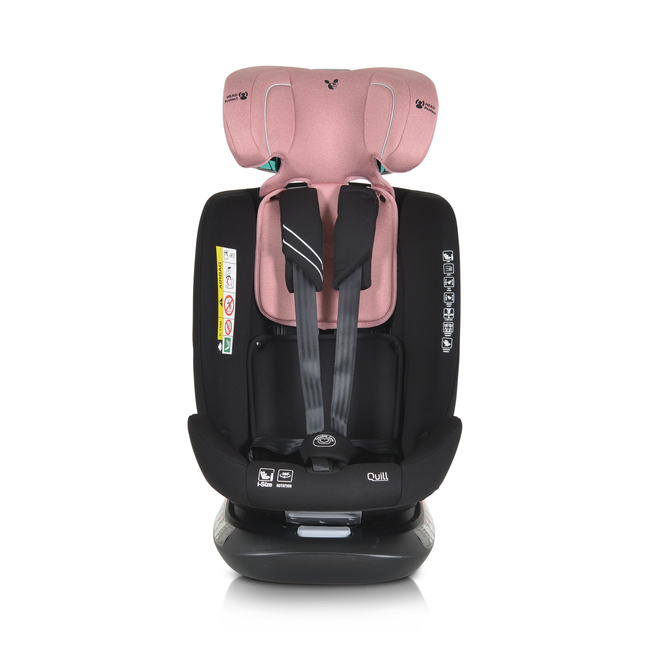 Cangaroo Quill I-size 40-150cm Παιδικό κάθισμα αυτοκινήτου ροζ 3801005151837