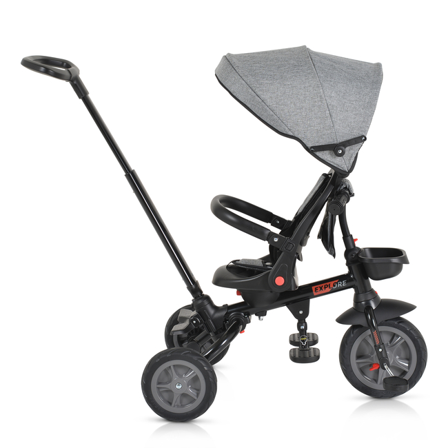 Byox Tricycle Explore with foldable handlebar grey 3800146231415