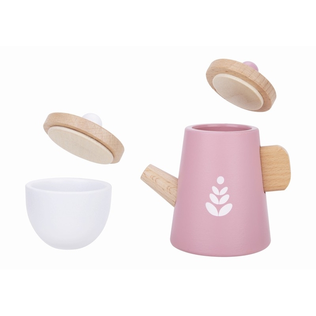 Tooky Toys Ξύλινο Παιχνίδι Σετ απογευματινού τσαγιού TJ271 6972633377474
