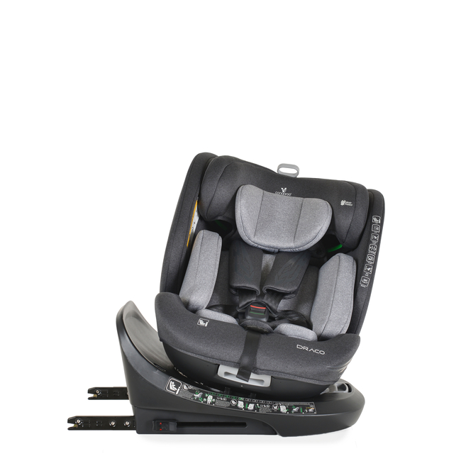 Cangaroo Car seat Draco I-SIZE 40-150cm  grey 3801005151769
