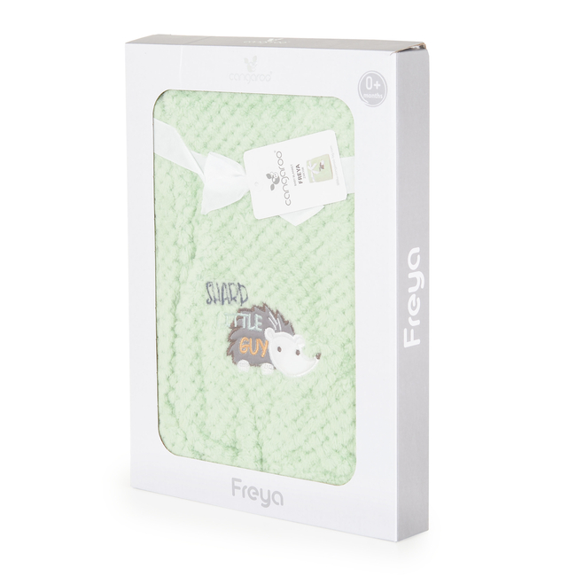 Cangaroo Βρεφική κουβέρτα Freya 110x80 πράσινο 3800146263997