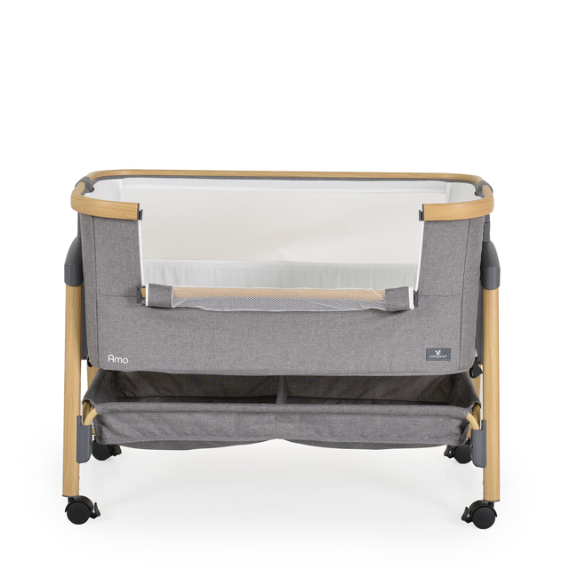 Cangaroo Baby crib Amo light grey 3800146249892