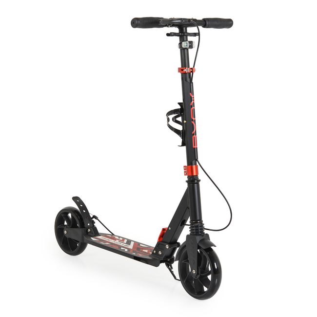 Byox Plexus Scooter Αναδιπλούμενο Πατίνι Αλουμινίου Ανάρτηση Δισκόφρενο - Black (3800146225247)