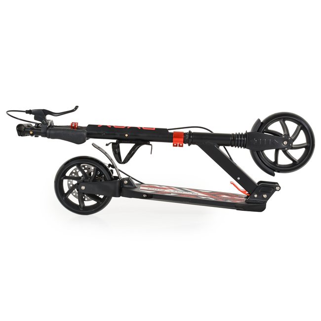 Byox Plexus Scooter Αναδιπλούμενο Πατίνι Αλουμινίου Ανάρτηση Δισκόφρενο - Black (3800146225247)