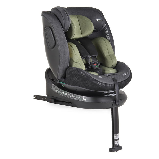 Cangaroo Hoku Isofix i-Size 0-36kg Παιδικό κάθισμα αυτοκινήτου πράσινο της ελιάς 40-150cm 3801005151806