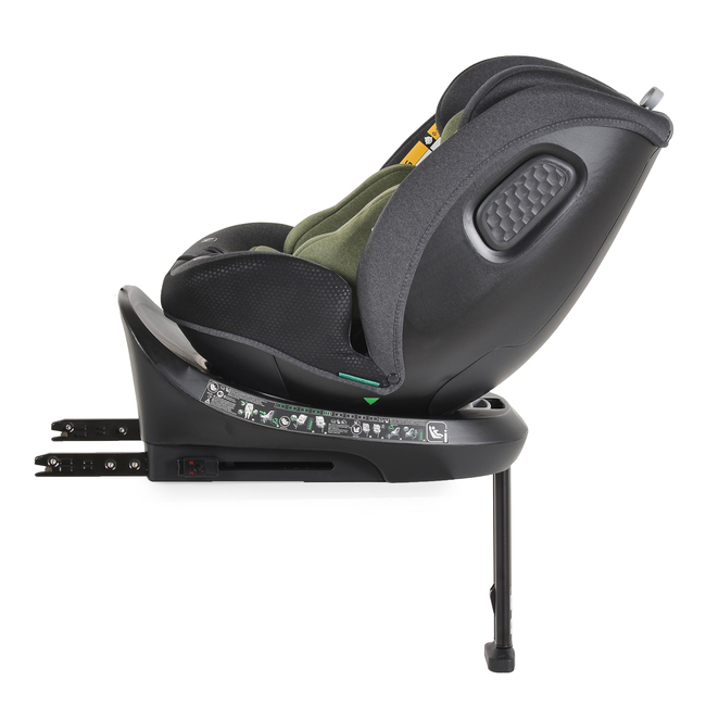 Cangaroo Hoku Isofix i-Size 0-36kg Παιδικό κάθισμα αυτοκινήτου πράσινο της ελιάς 40-150cm 3801005151806