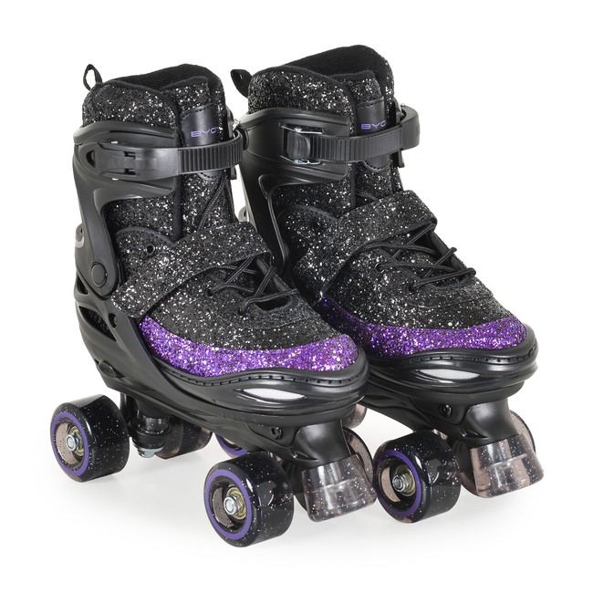 Byox Skates Sparkle L/38–41 – Ρυθμιζόμενα Inline Πατίνια με Glitter & ABEC-5 3800146229382
