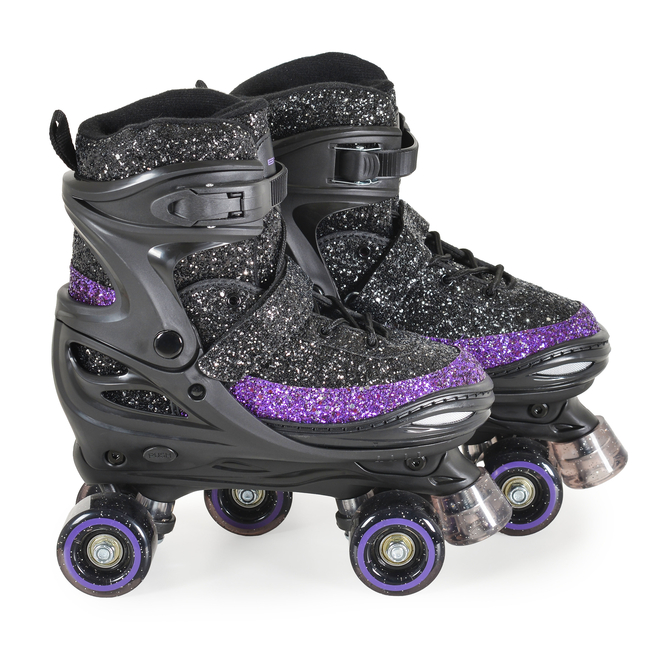 Byox Skates Sparkle L/38–41 – Ρυθμιζόμενα Inline Πατίνια με Glitter & ABEC-5 3800146229382