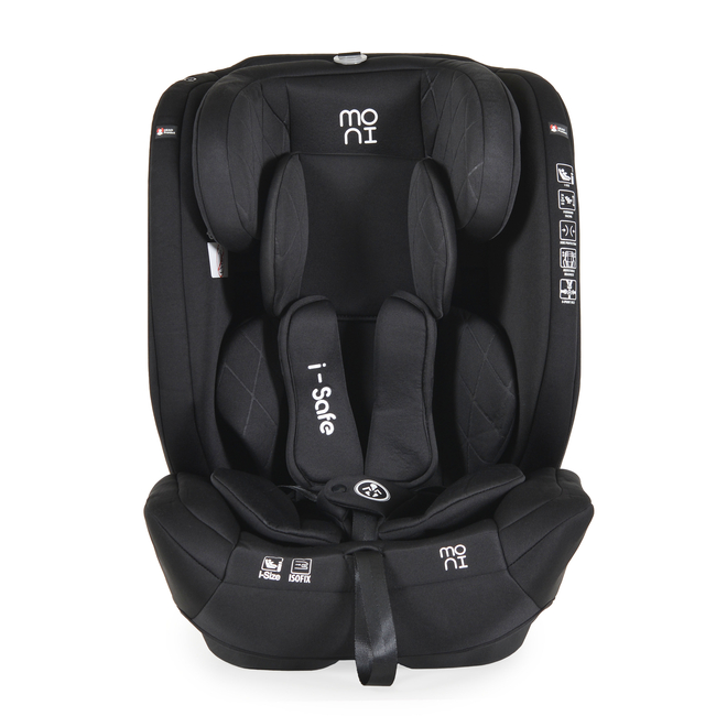 Moni Car seat Isafe black 76-150cm 3801005152759