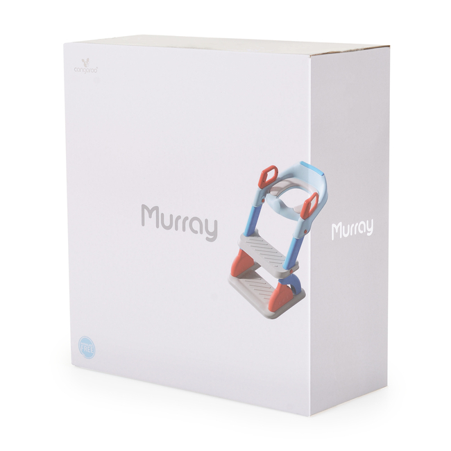 Cangaroo Toilet training seat with ladder Murray pink 3800146271756