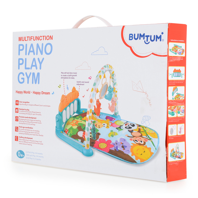 Bumtum Βρεφικό Γυμναστήριο πιάνο με ήχους 8906156553693