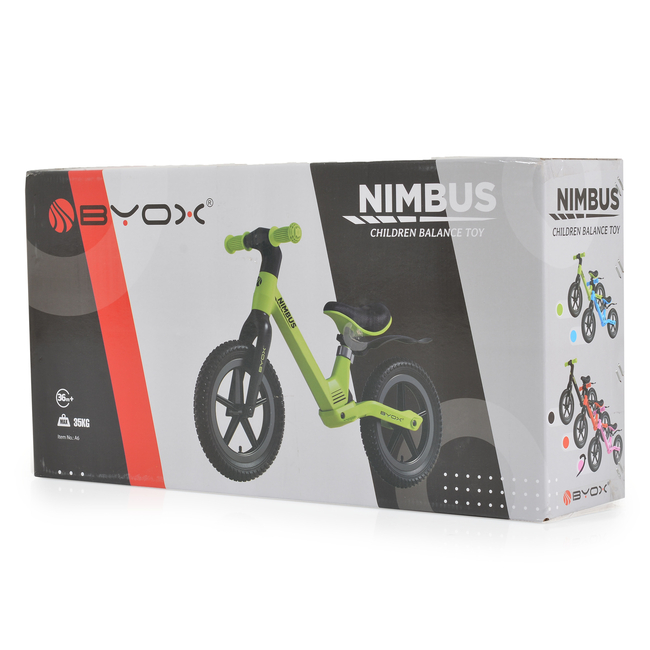 Byox Balance bike 12“ Nimbus Candy Red 3800146203252