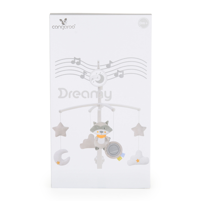 Cangaroo Dreamy Περιστρεφόμενο Μόμπιλε Κούνιας με Μσουσική πορτοκαλί TT801 3800146271084