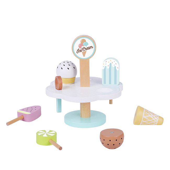 Tooky Toys Cream Set Ξύλινο Σετ Παγωτού TK135 6972633374824