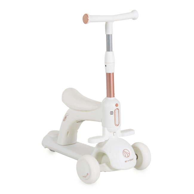 Byox Children`s  Scooter Velvet Royal White 3800146229641