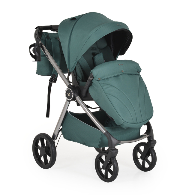 Cangaroo Baby stroller 3 in 1 Unique pine green 3800146236861