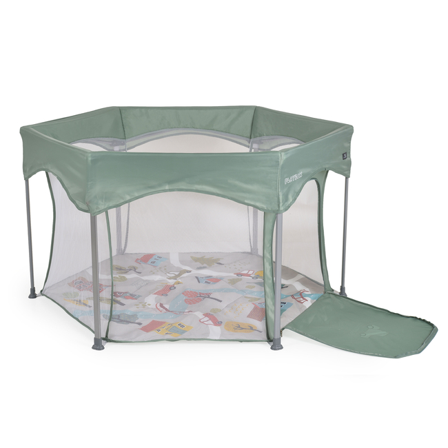 Cangaroo Playpen Playbox green 3801005210237