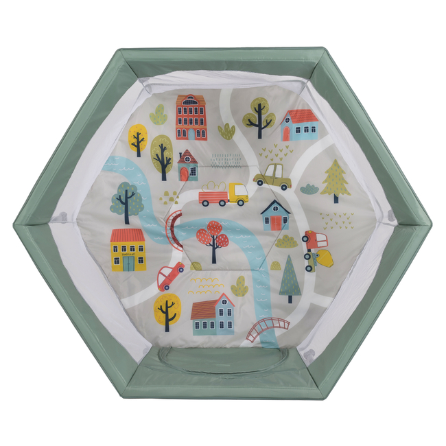 Cangaroo Playpen Playbox green 3801005210237