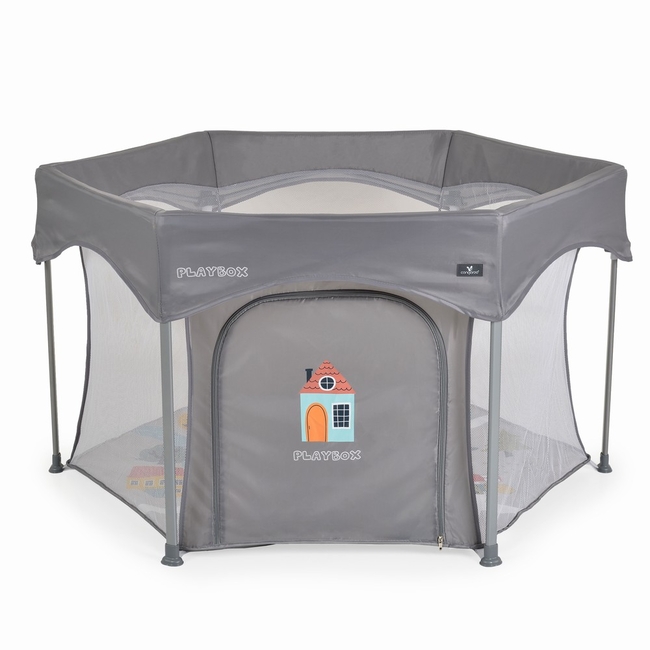 Cangaroo Playpen Playbox grey 3801005210213