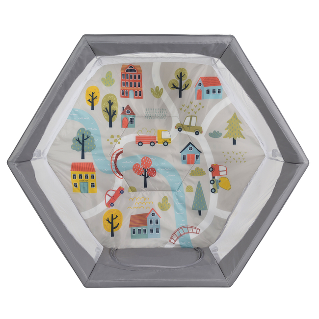 Cangaroo Playpen Playbox grey 3801005210213