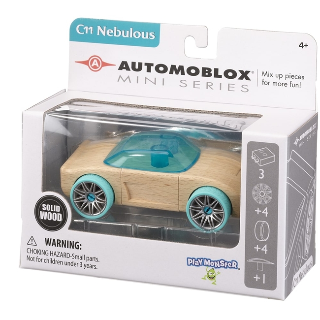 Automoblox Mini C11 Nebulous – Wooden Buildable Car