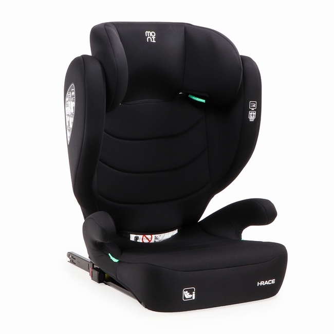 Moni  i-Race 100-150cm Isofix Παιδικό κάθισμα αυτοκινήτου Cosmo μαύρο 3801005153558