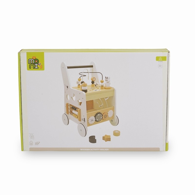 Moni Ξύλινη περπατούρα δραστηριότητας W16E248 3801005602032