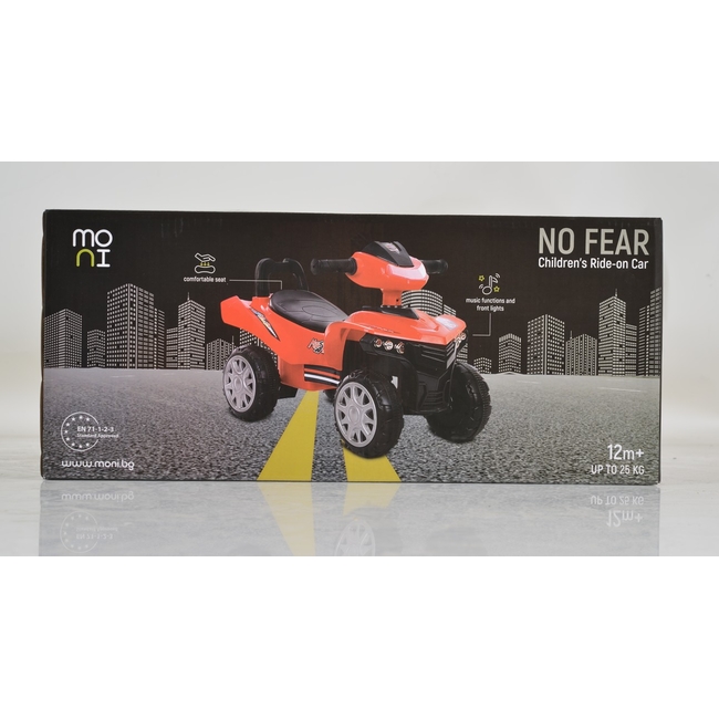 Moni No Fear Ride on περπατουρα αυτοκινητάκι κόκκινο 999 3800146231965
