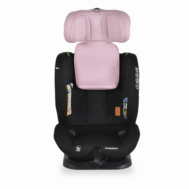 Moni Competition i-Size 40–150 cm R129/03 κάθισμα αυτοκινήτου Baby Pink 3801005153374